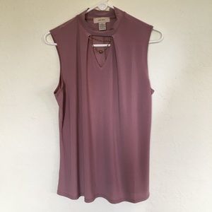 Diana Bell blush pink sleeveless top. Size XL.